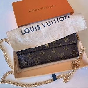 LOUIS VUITTON Monogram Wallet / Crossbody